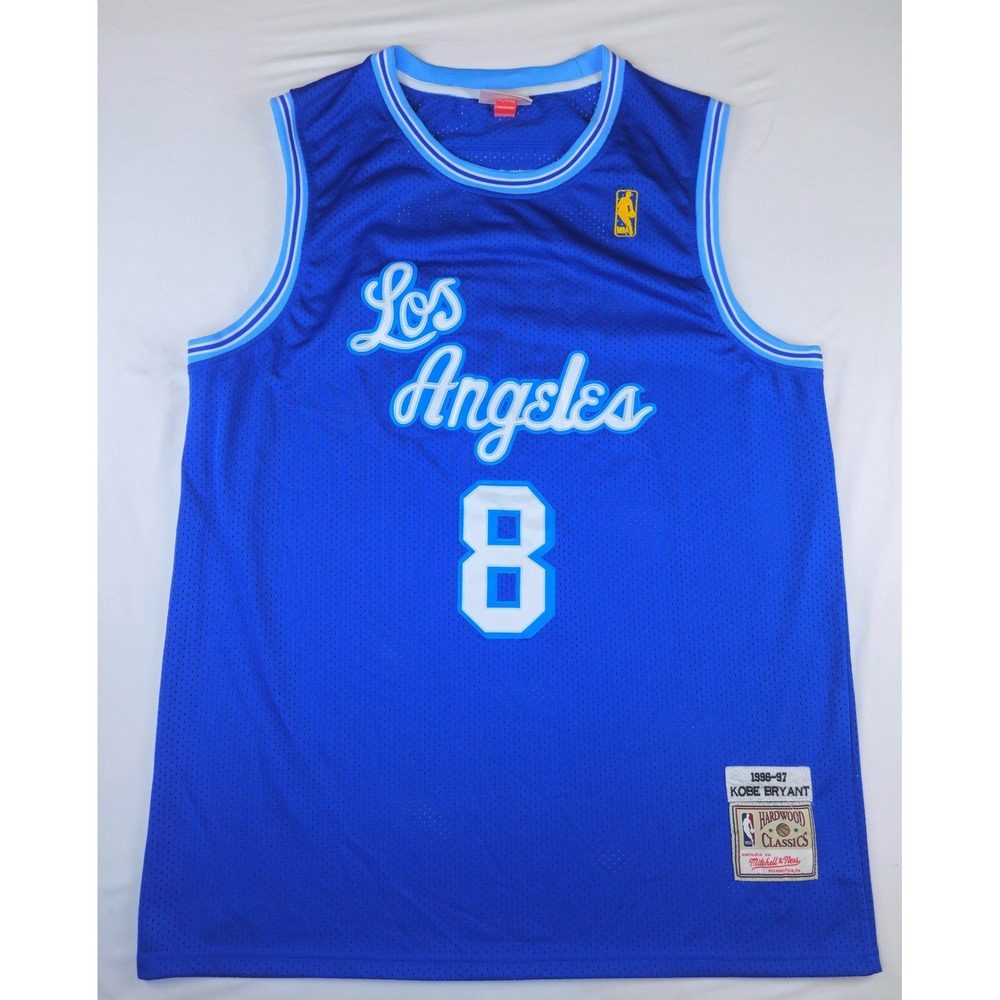 Mitchell & Ness Kobe Bryant Lakers 1996-97 Blue Jersey 8 NBA XXL 50